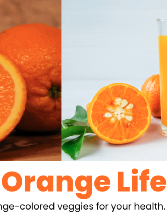 Add Orange Color For Healthy Life