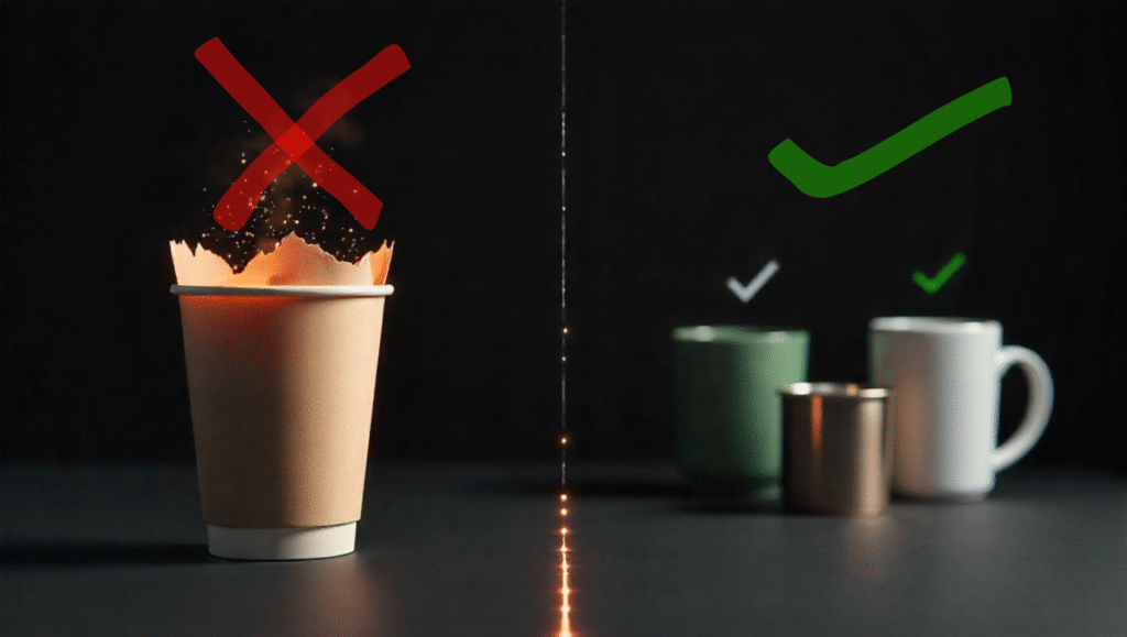 Alternatives to Avoid Microplastics in Paper Cups