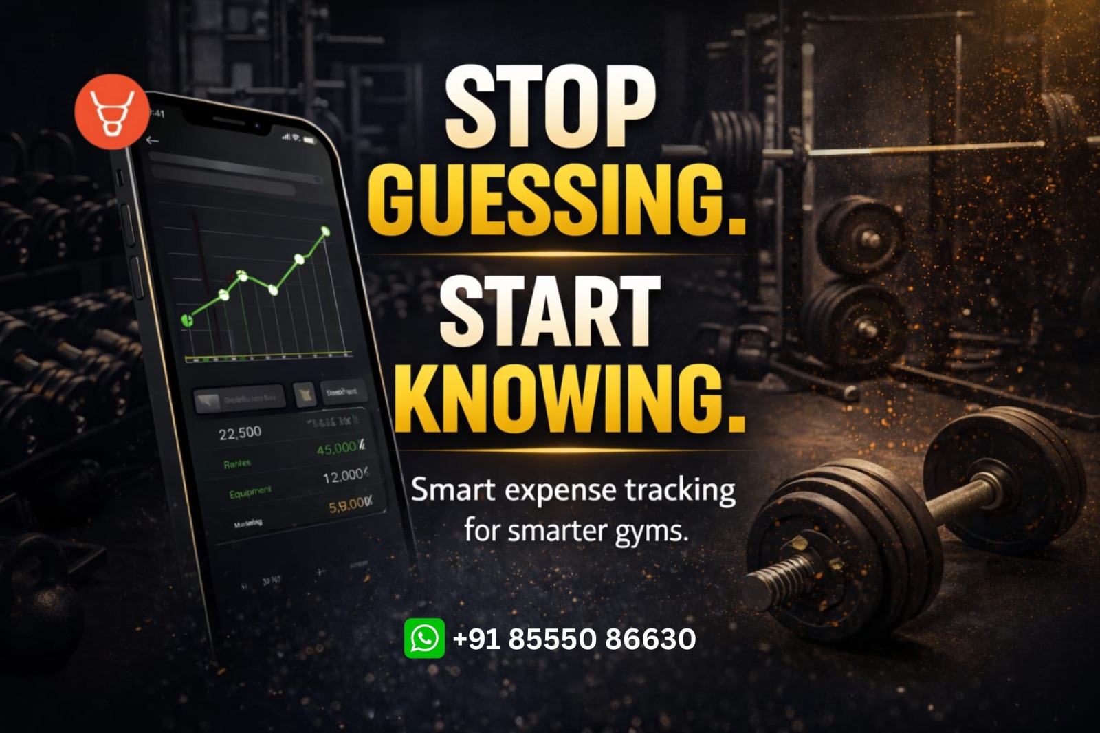 Stop Guessing, Start Knowing your gym expenses.